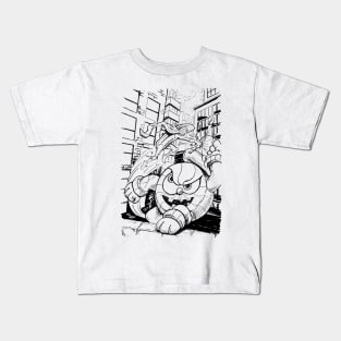 Captain Cucumber #1 - Sketch Variant Kids T-Shirt